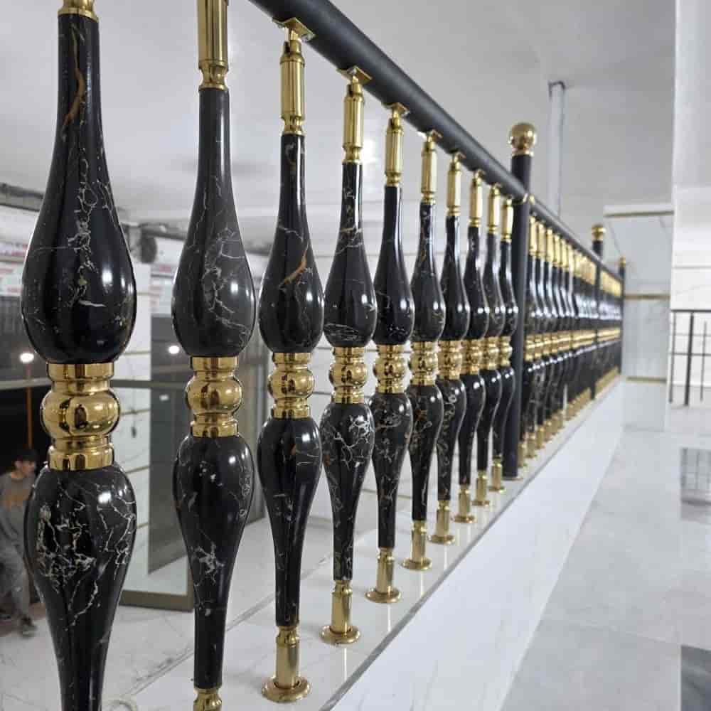 نرده اشکی طرح سنگ مشکی